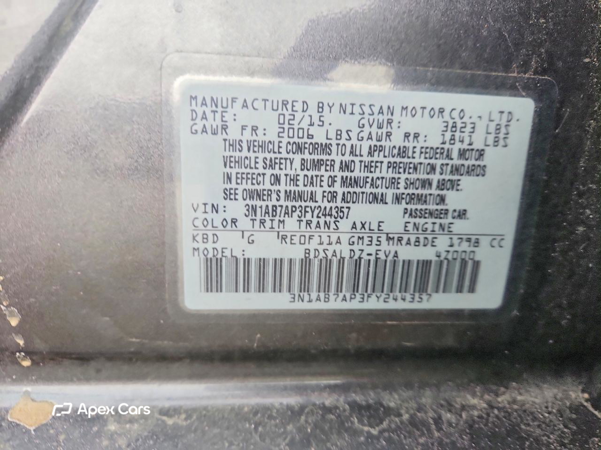 Nissan Sentra 2015