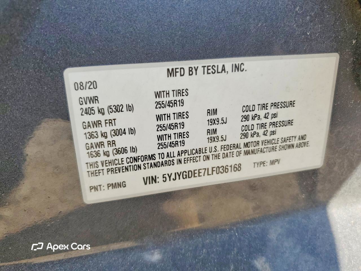 Tesla Model Y 2020