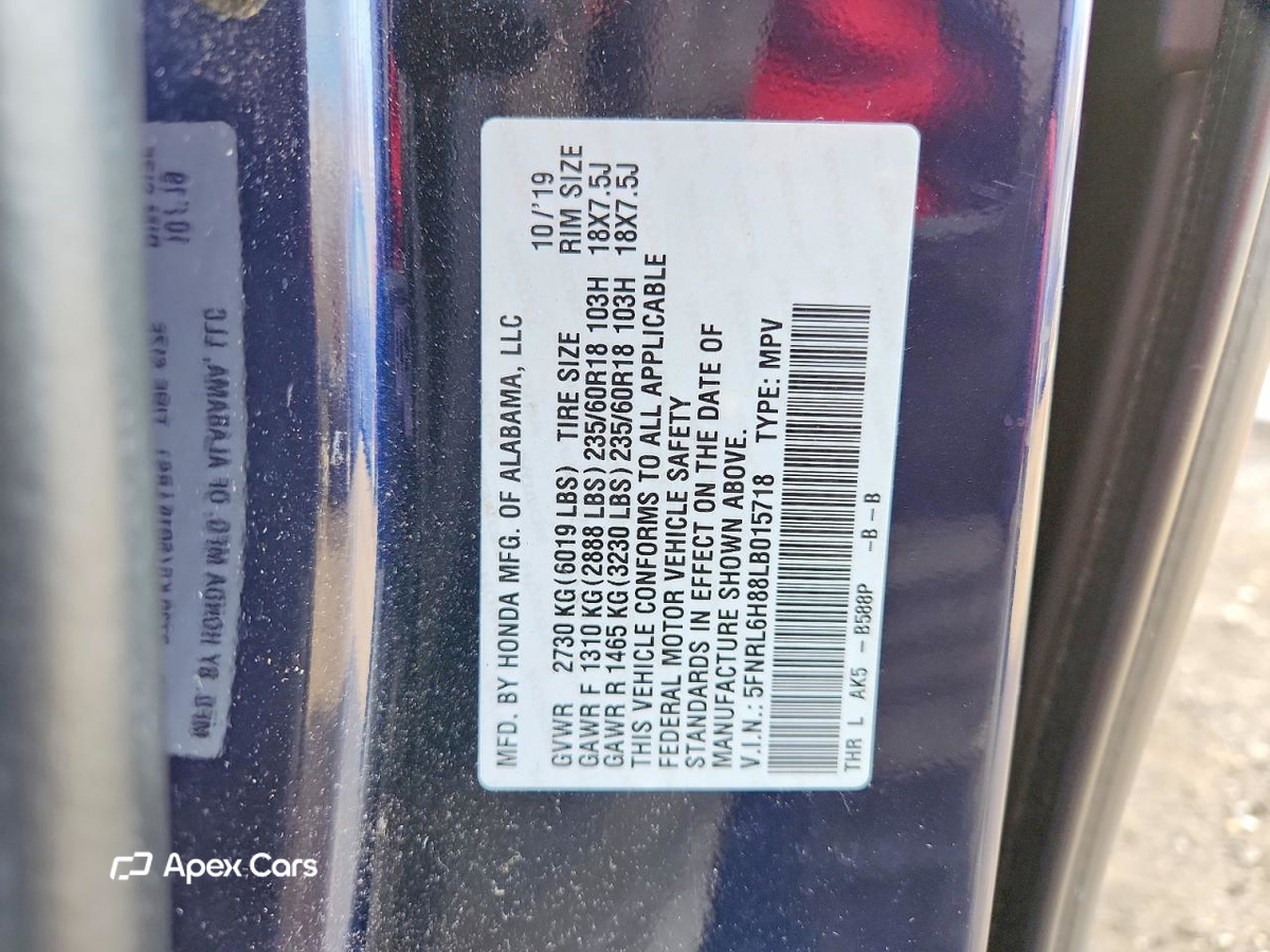 Honda Odyssey 2020