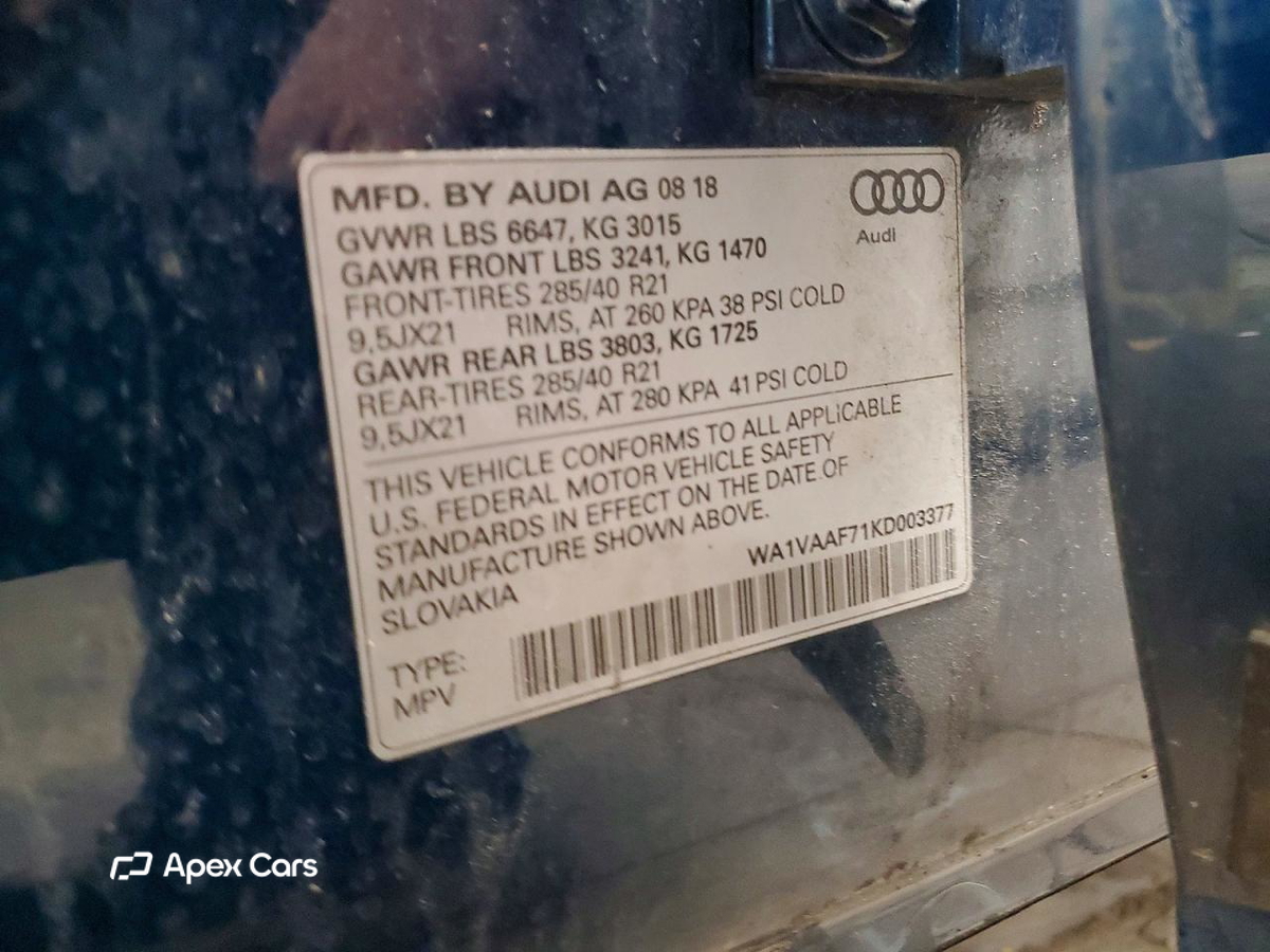 Audi Q7 2019