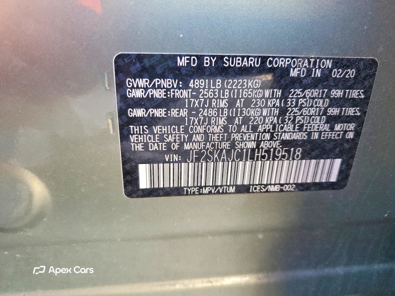 Subaru Forester 2020