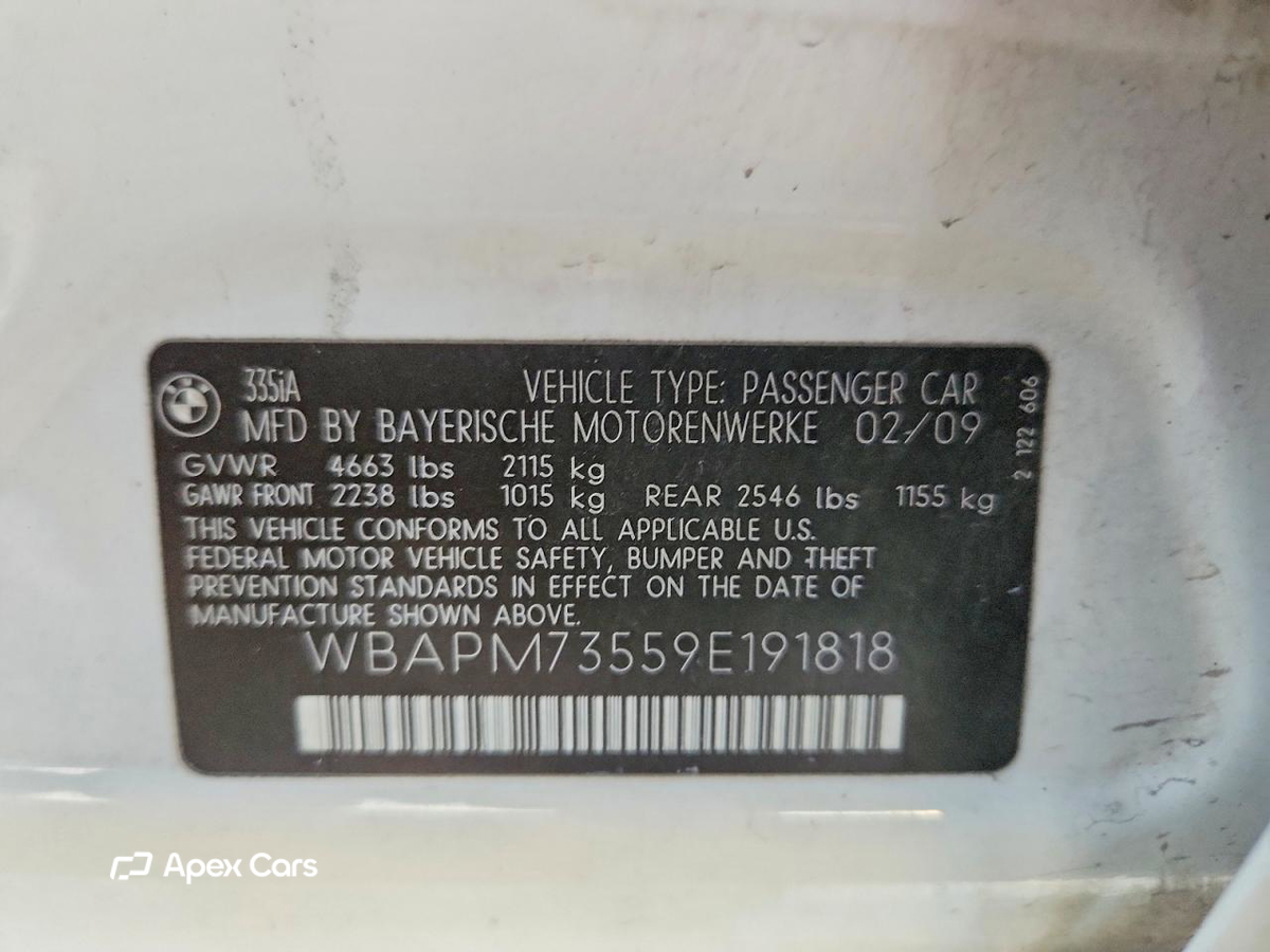 BMW Series 3 2009