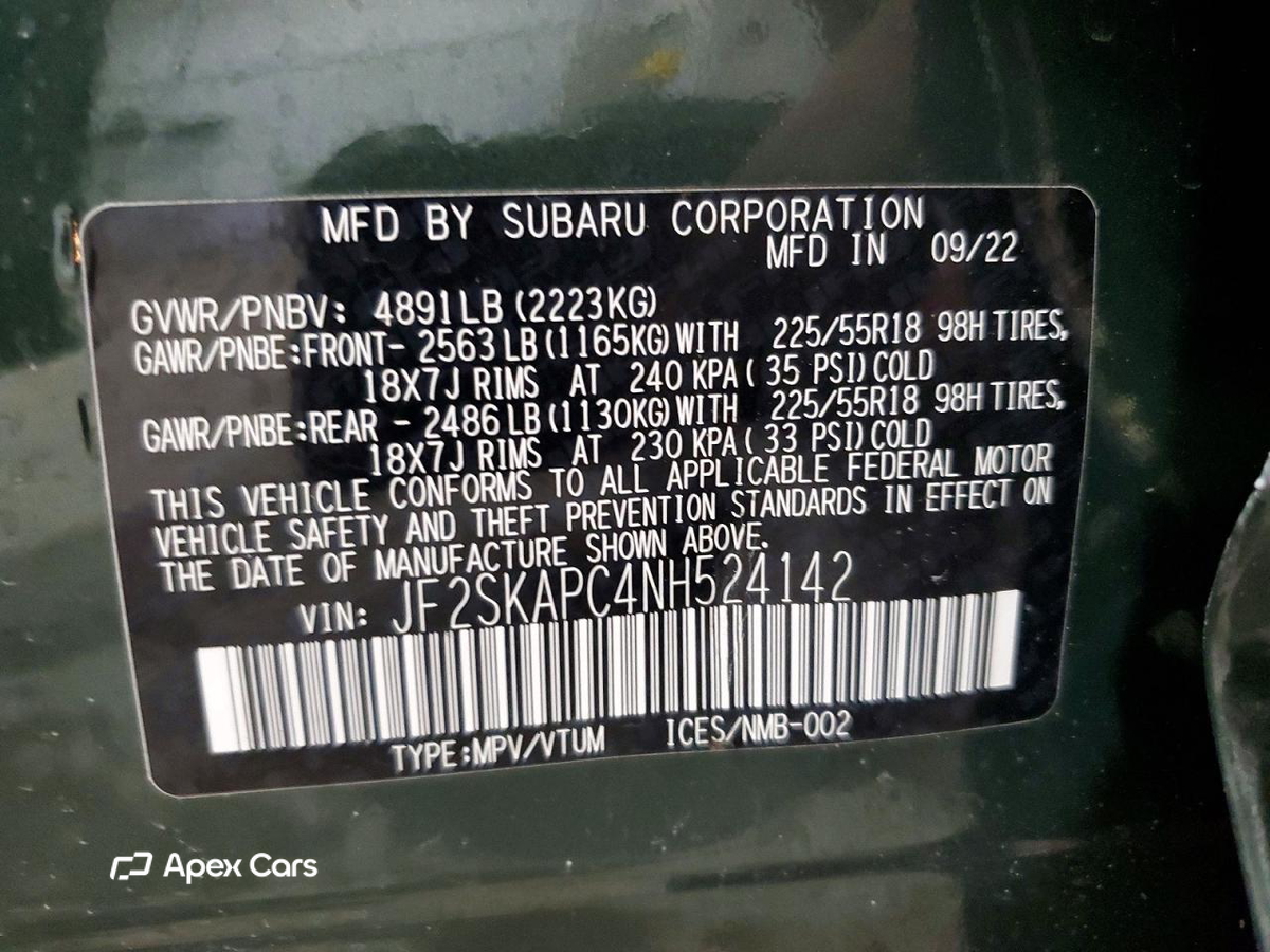Subaru Forester 2022