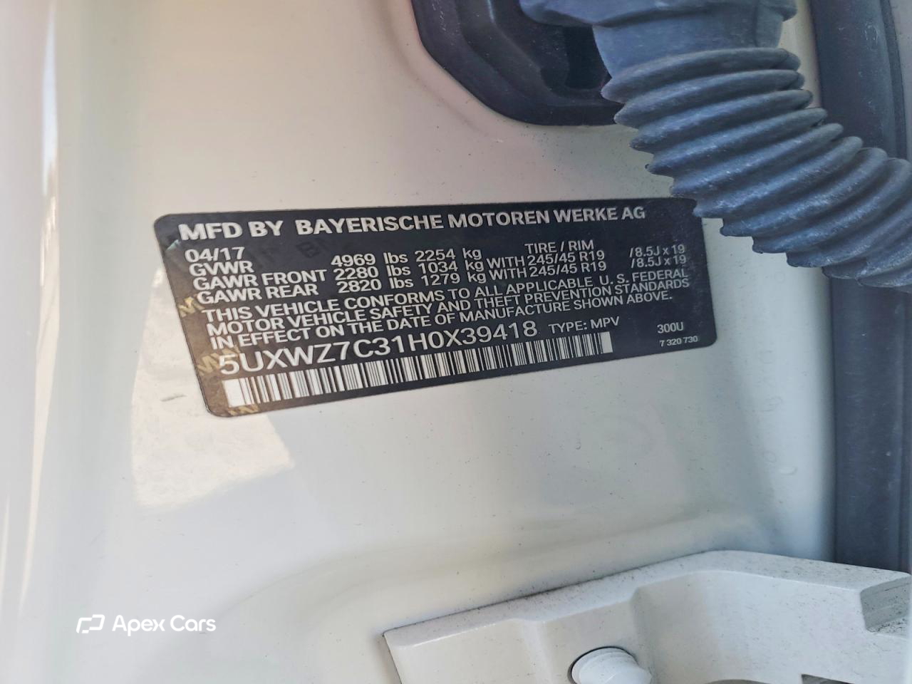 BMW X3 2017
