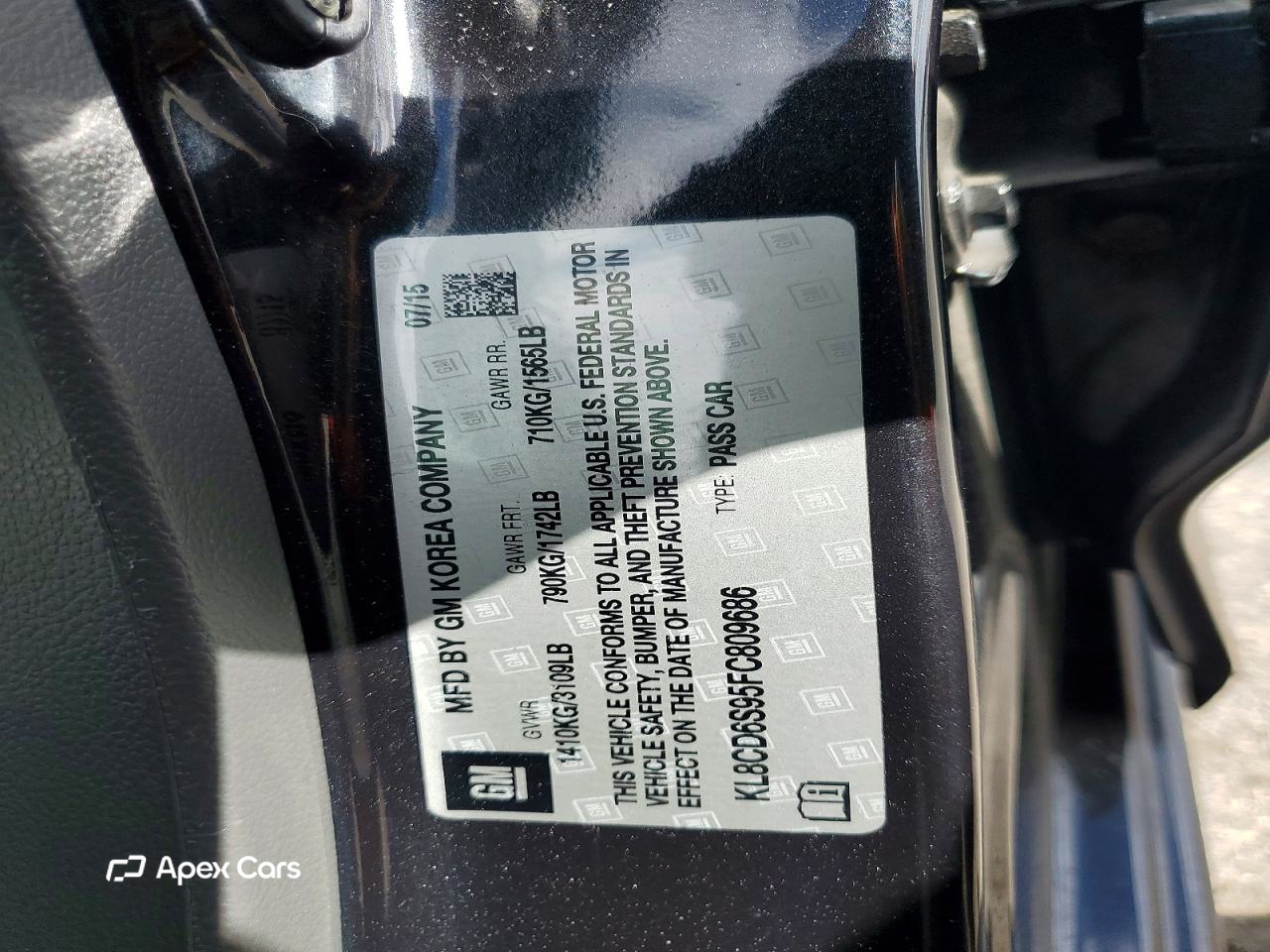 Chevrolet Spark 2015