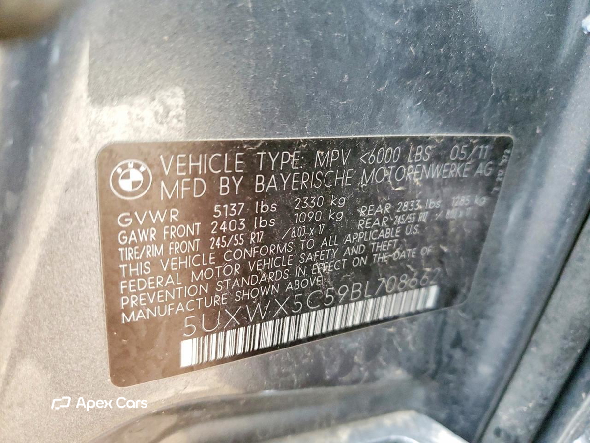 BMW X3 2011