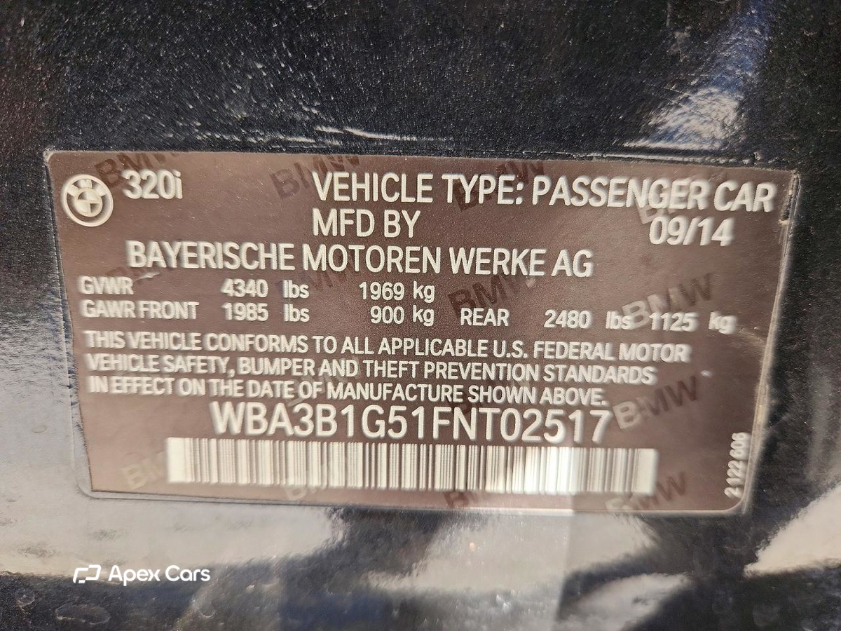 BMW Series 3 2015
