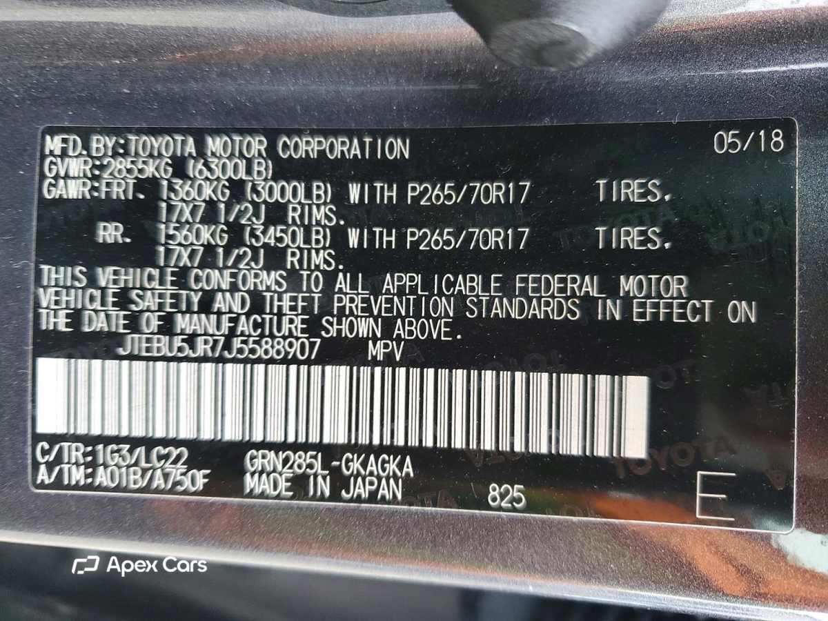 Toyota 4Runner 2018
