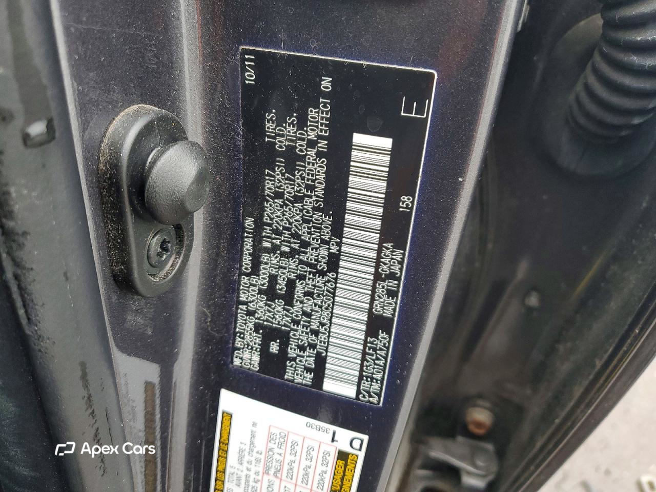 Toyota 4Runner 2012