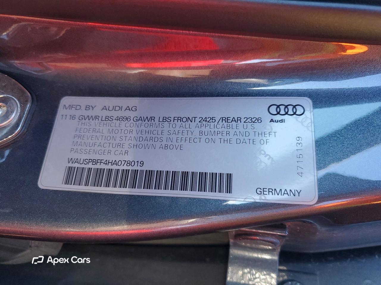 Audi A3 2017