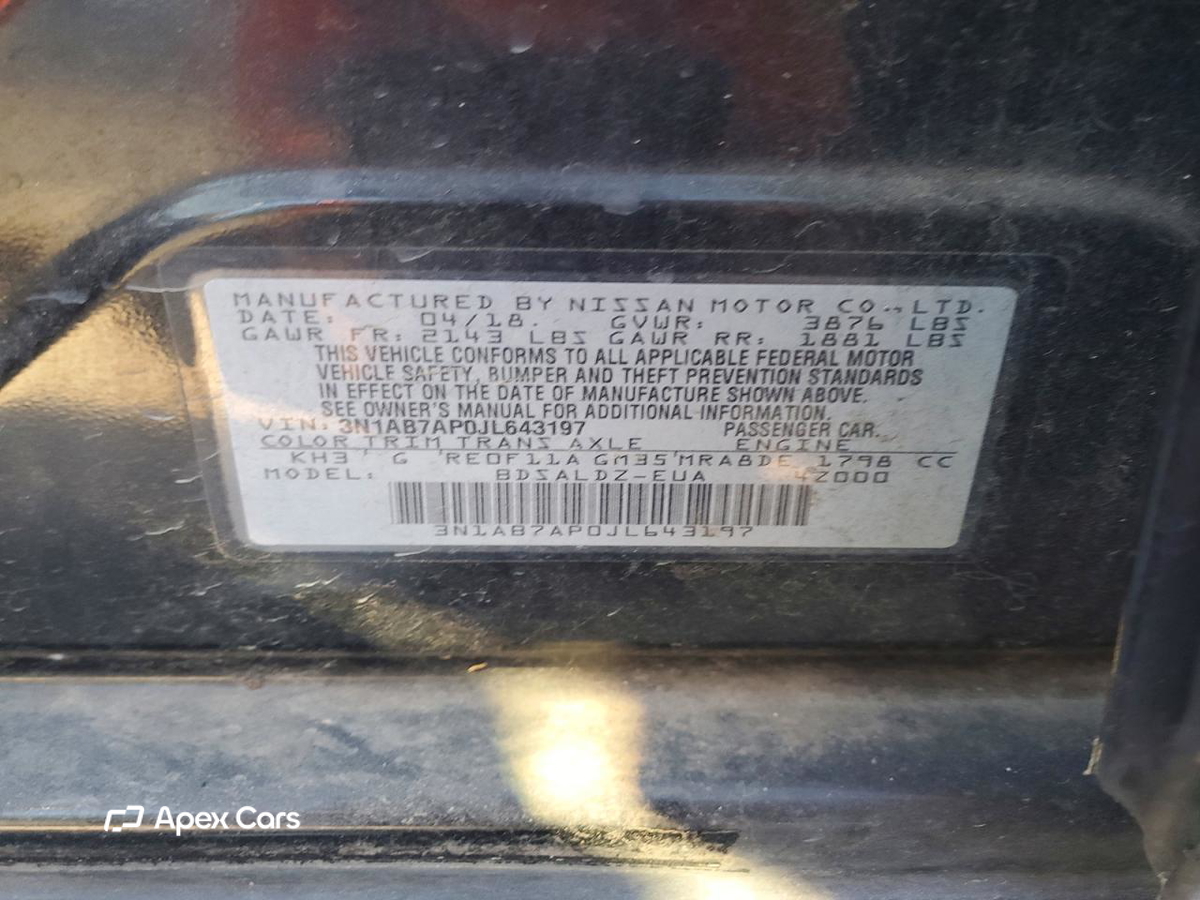 Nissan Sentra 2018