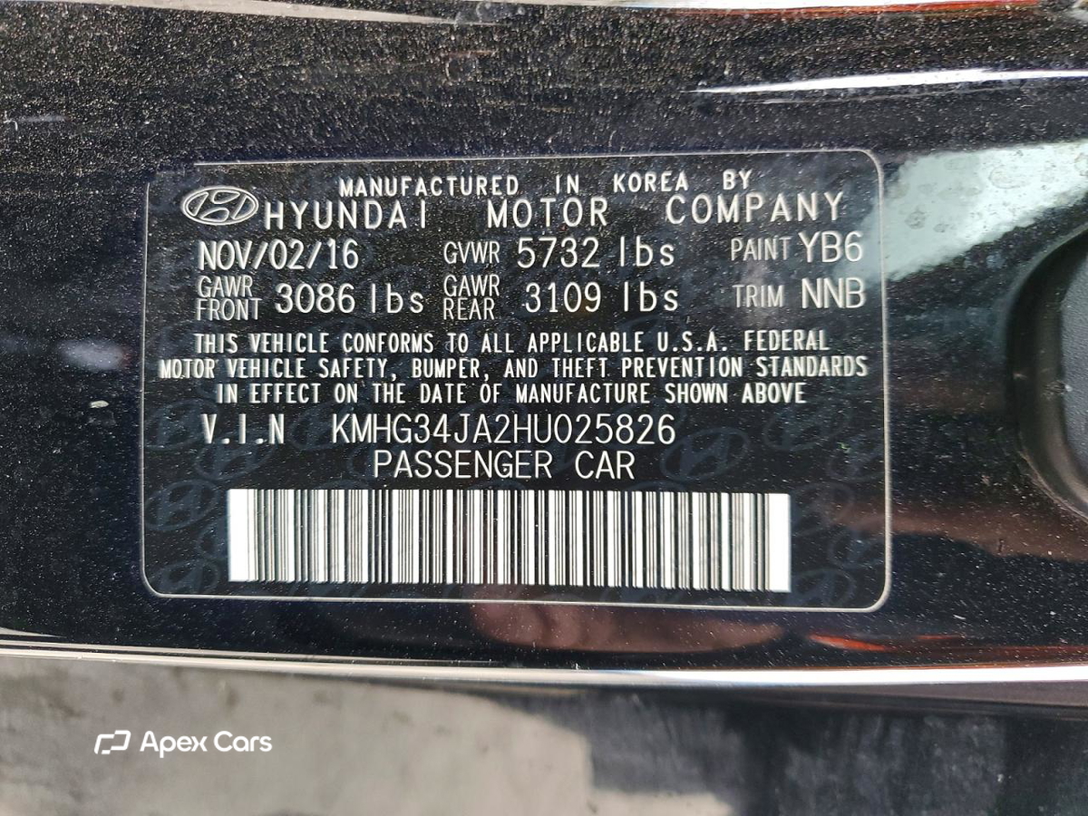 Genesis G90 2017
