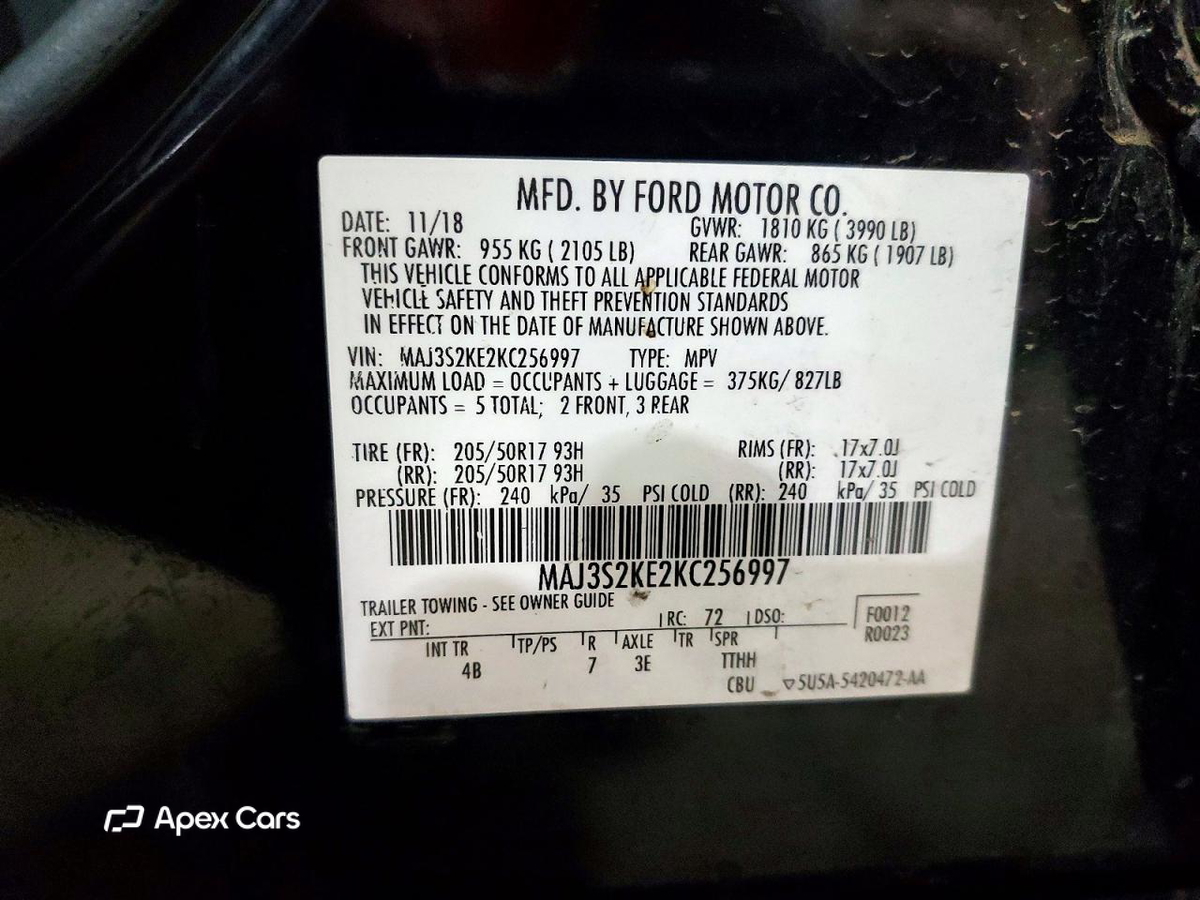 Ford EcoSport 2019