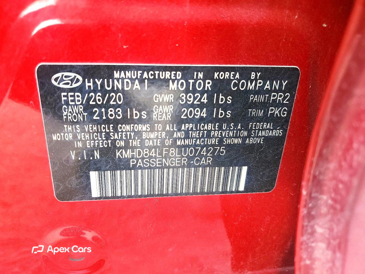 Hyundai Sonata 2020