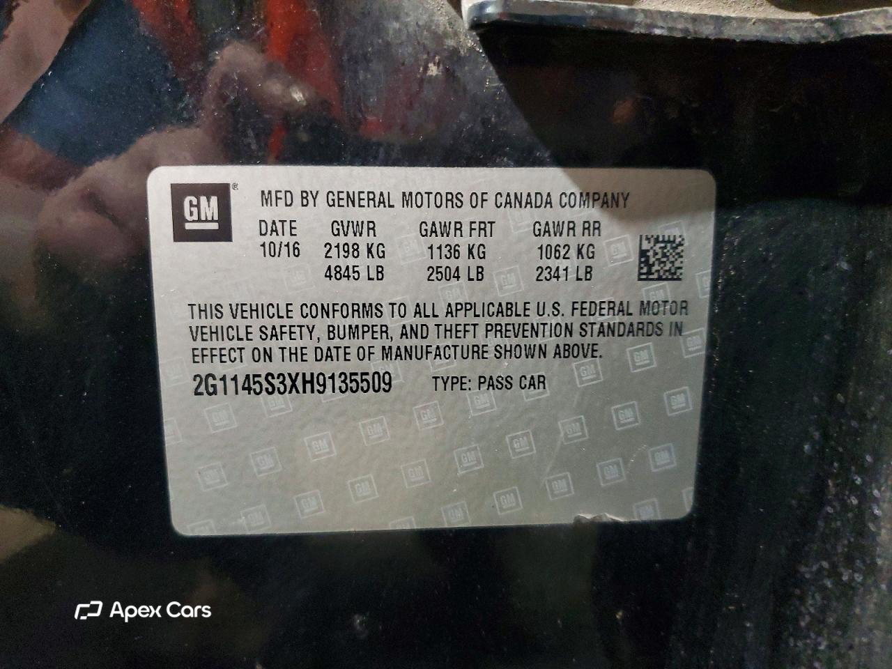Chevrolet Impala 2017
