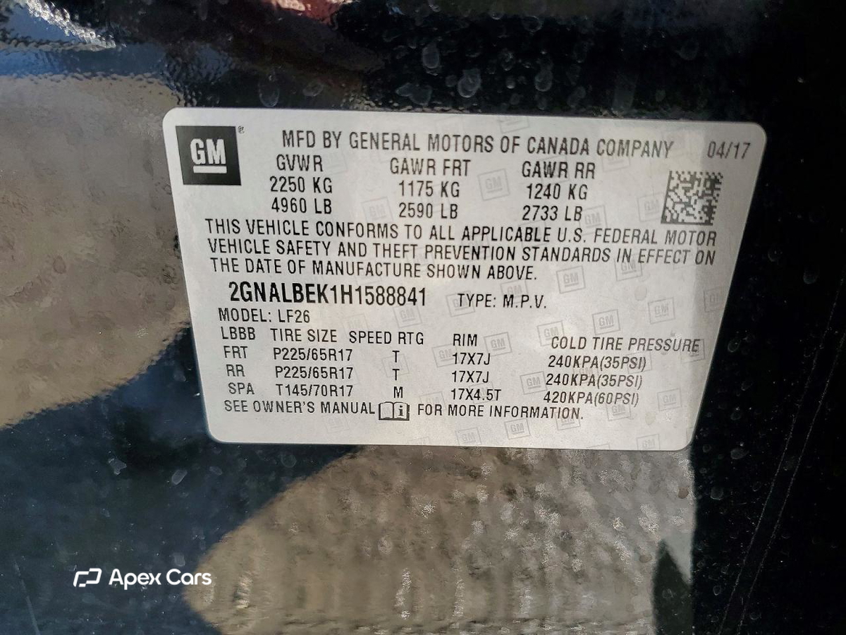 Chevrolet Equinox 2017