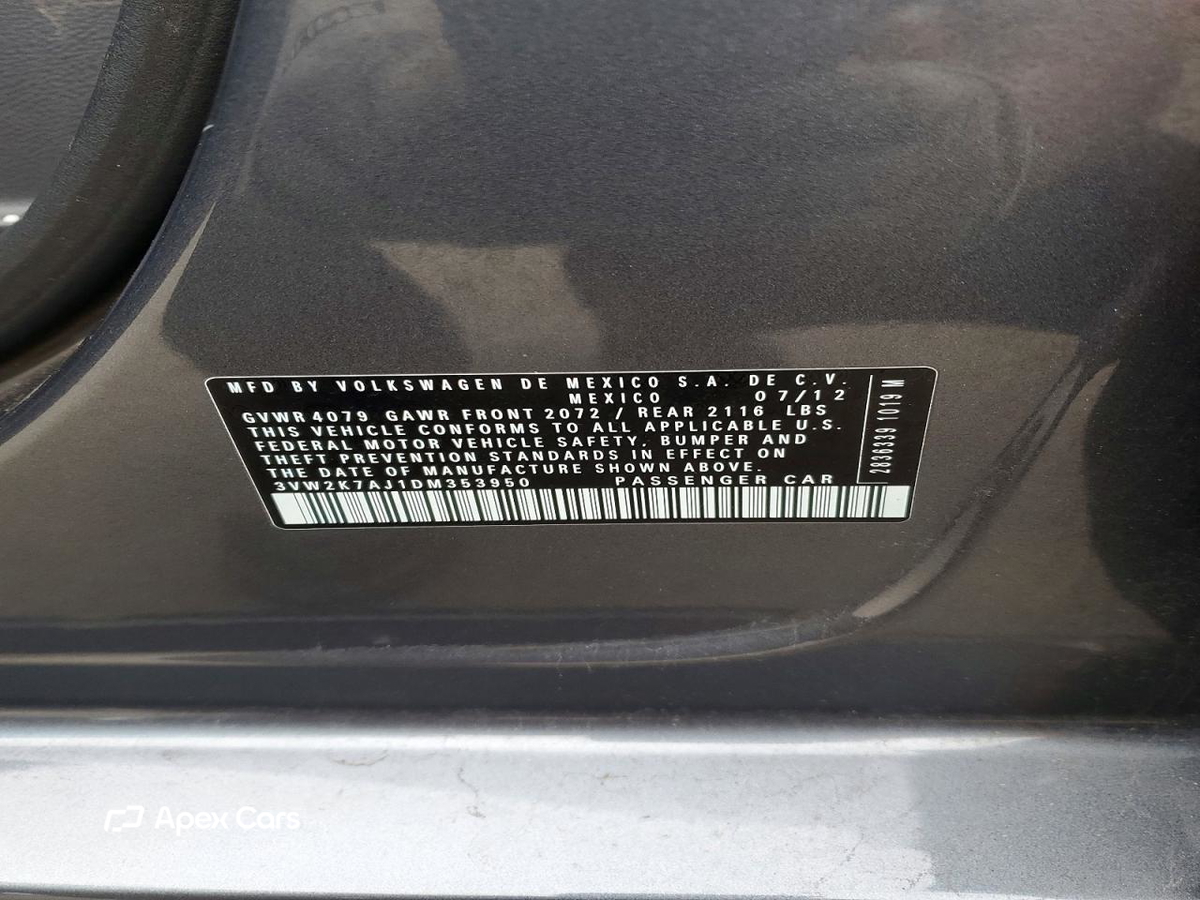 Volkswagen Jetta 2013