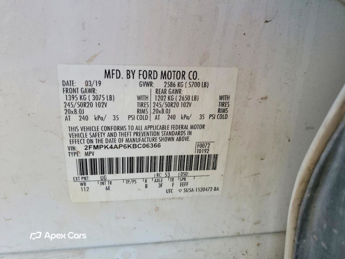 Ford Edge 2019