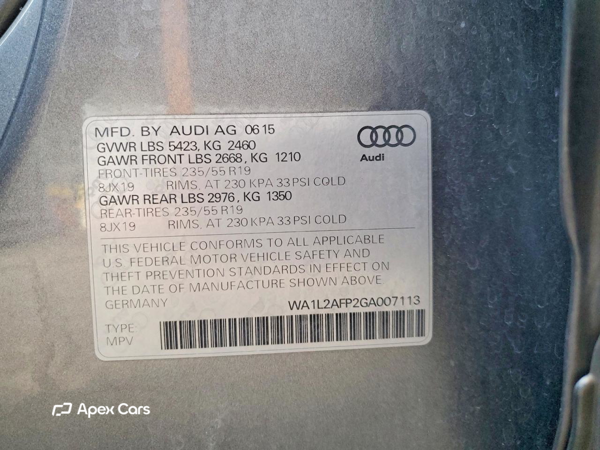 Audi Q5 2016