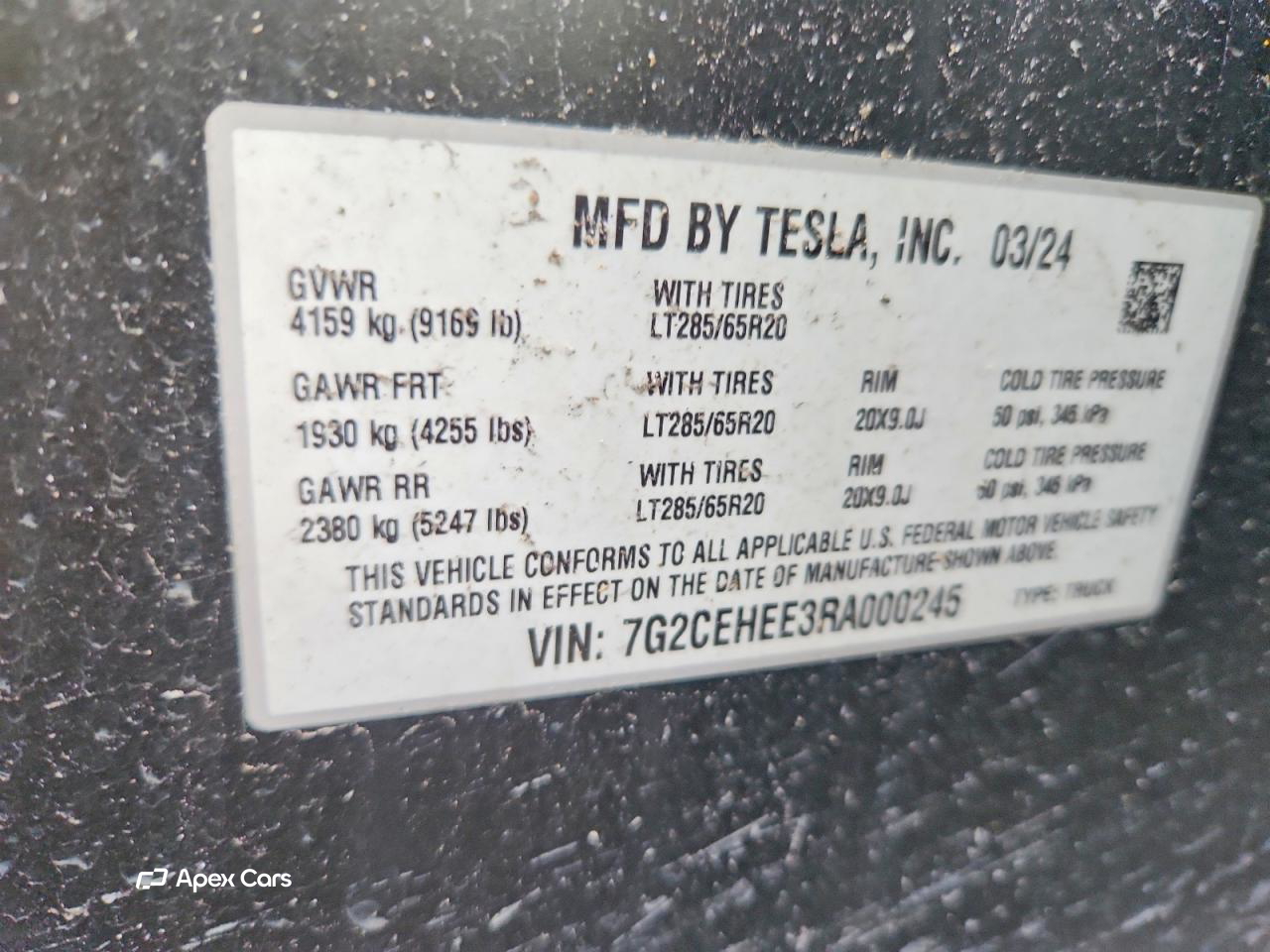 Tesla Cybertruck 2024