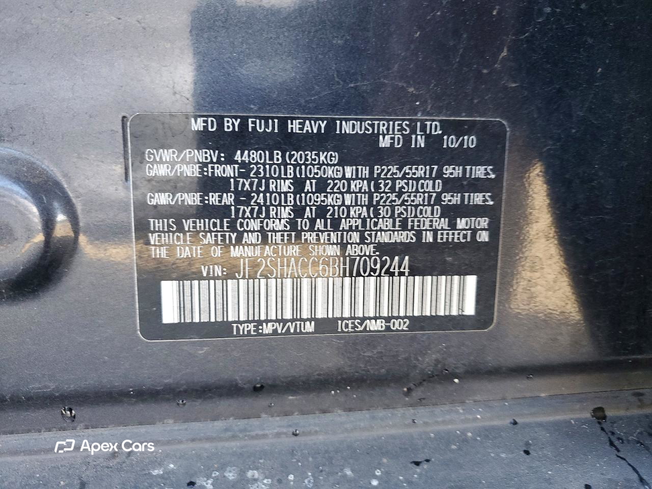Subaru Forester 2011