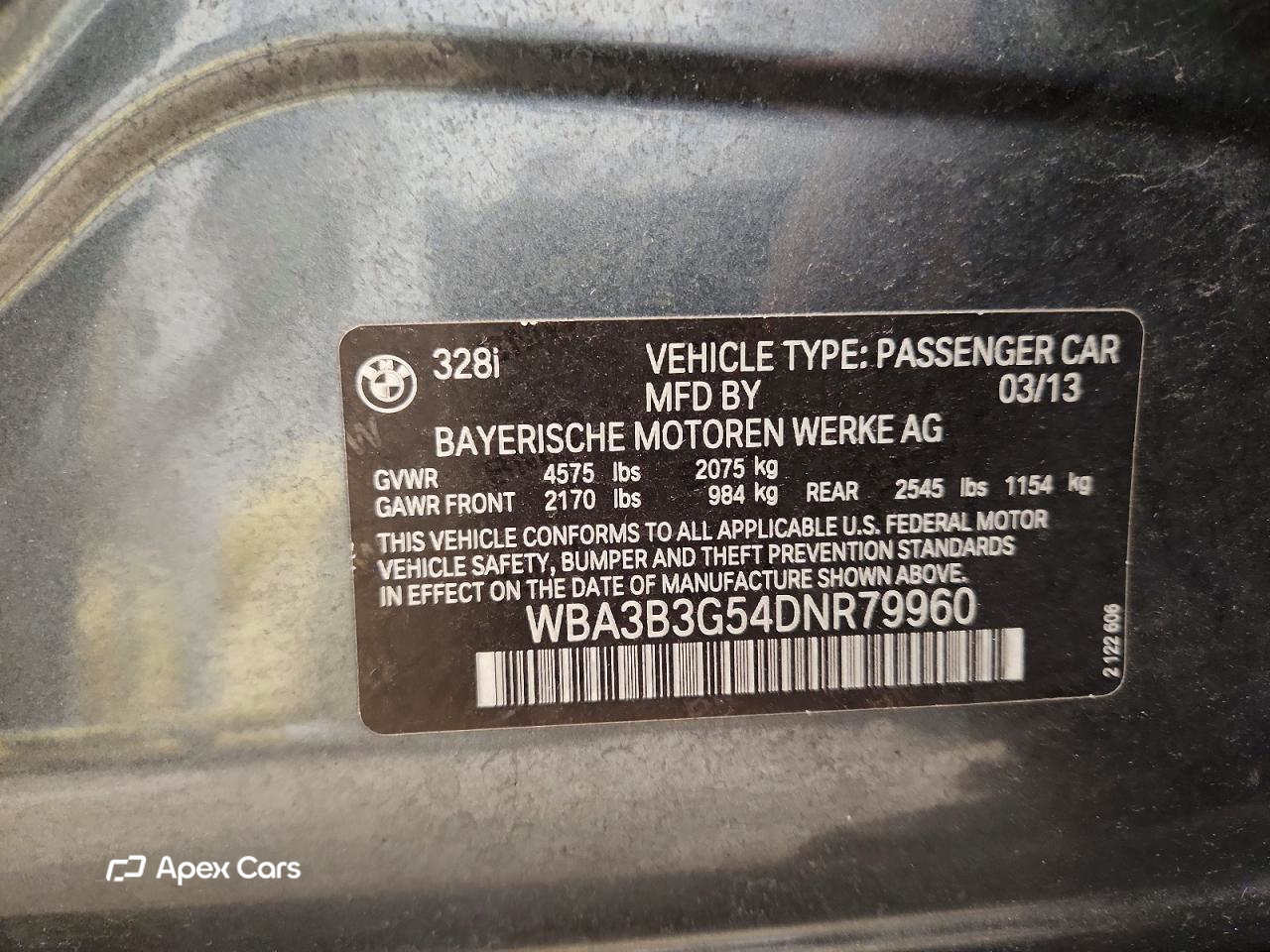 BMW Series 3 2013