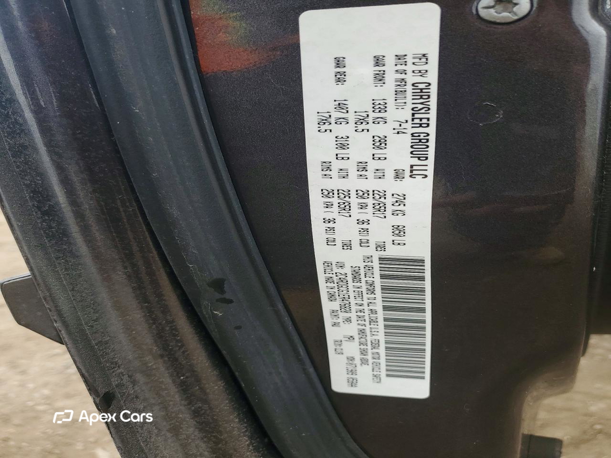 Dodge Caravan 2014