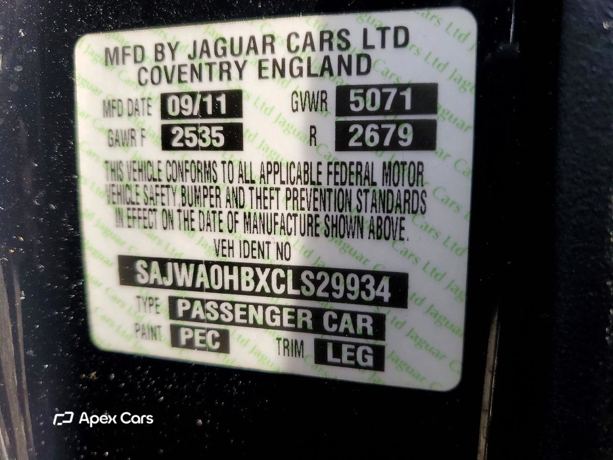 Jaguar XF 2012