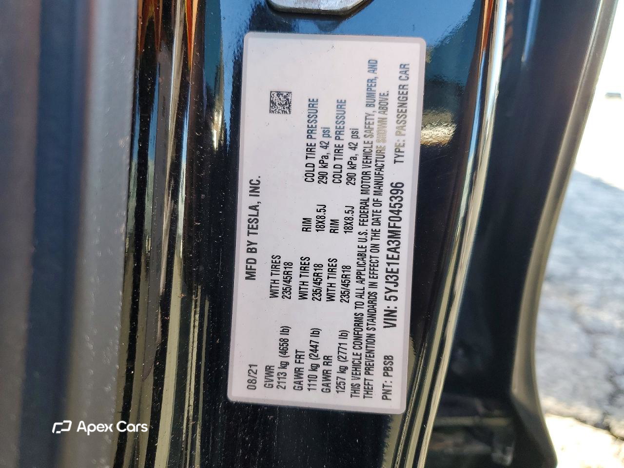 Tesla Model 3 2021