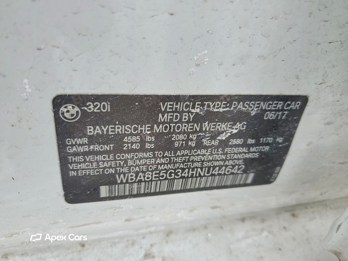 BMW Series 3 2017