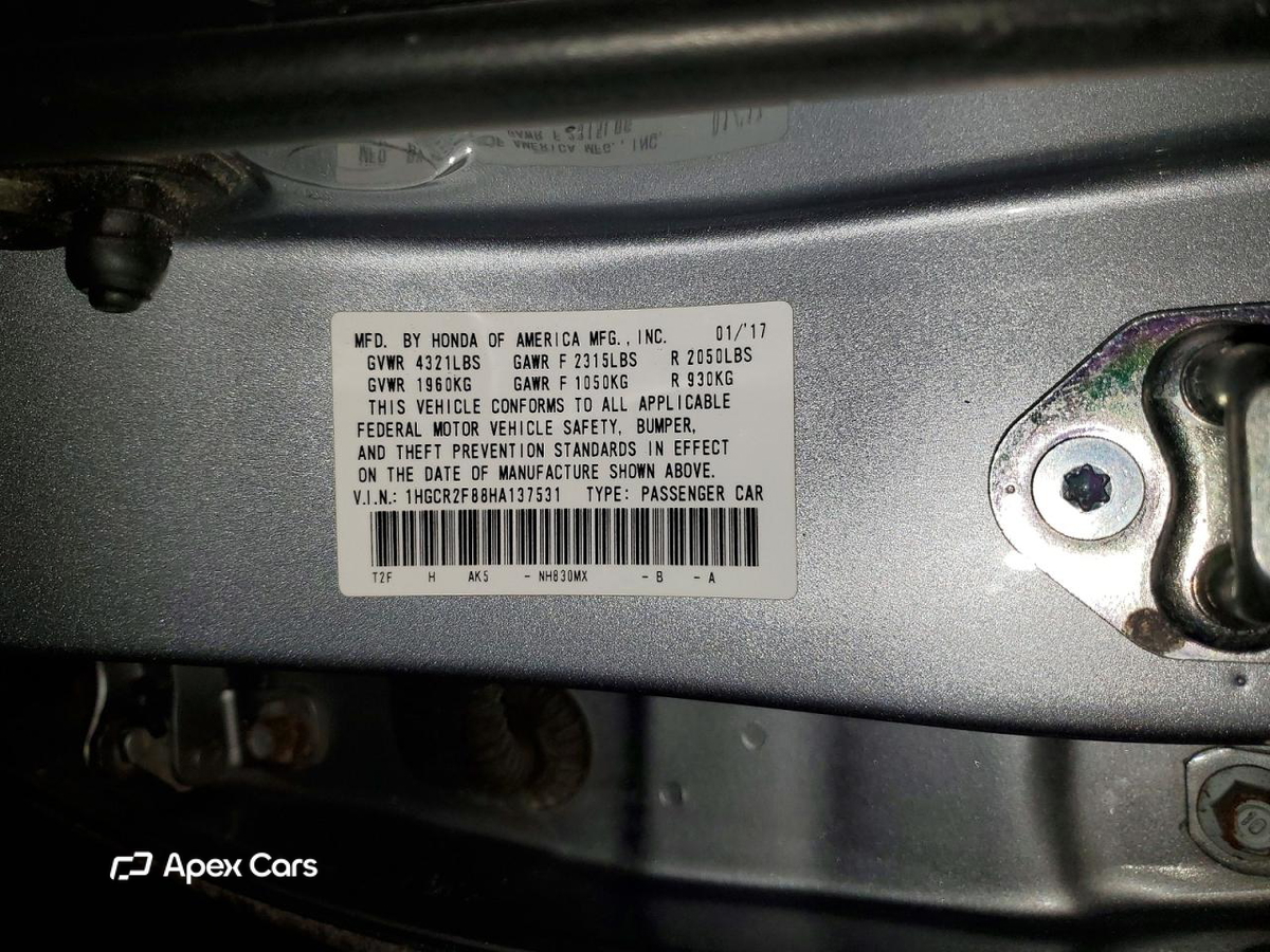 Honda Accord 2017