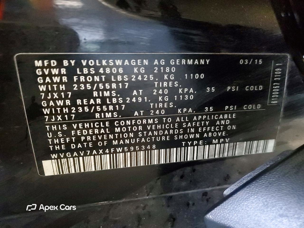 Volkswagen Tiguan 2015