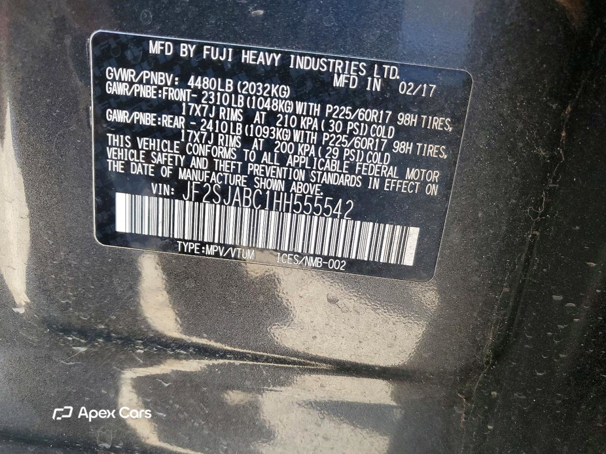 Subaru Forester 2017