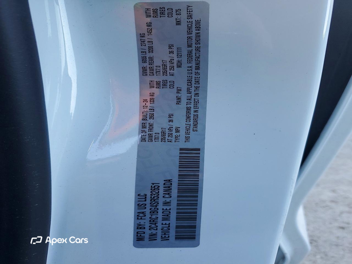 Chrysler Pacifica 2025