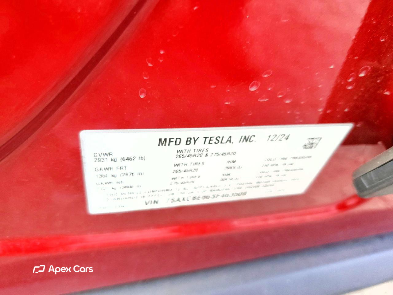 Tesla Model X 2025