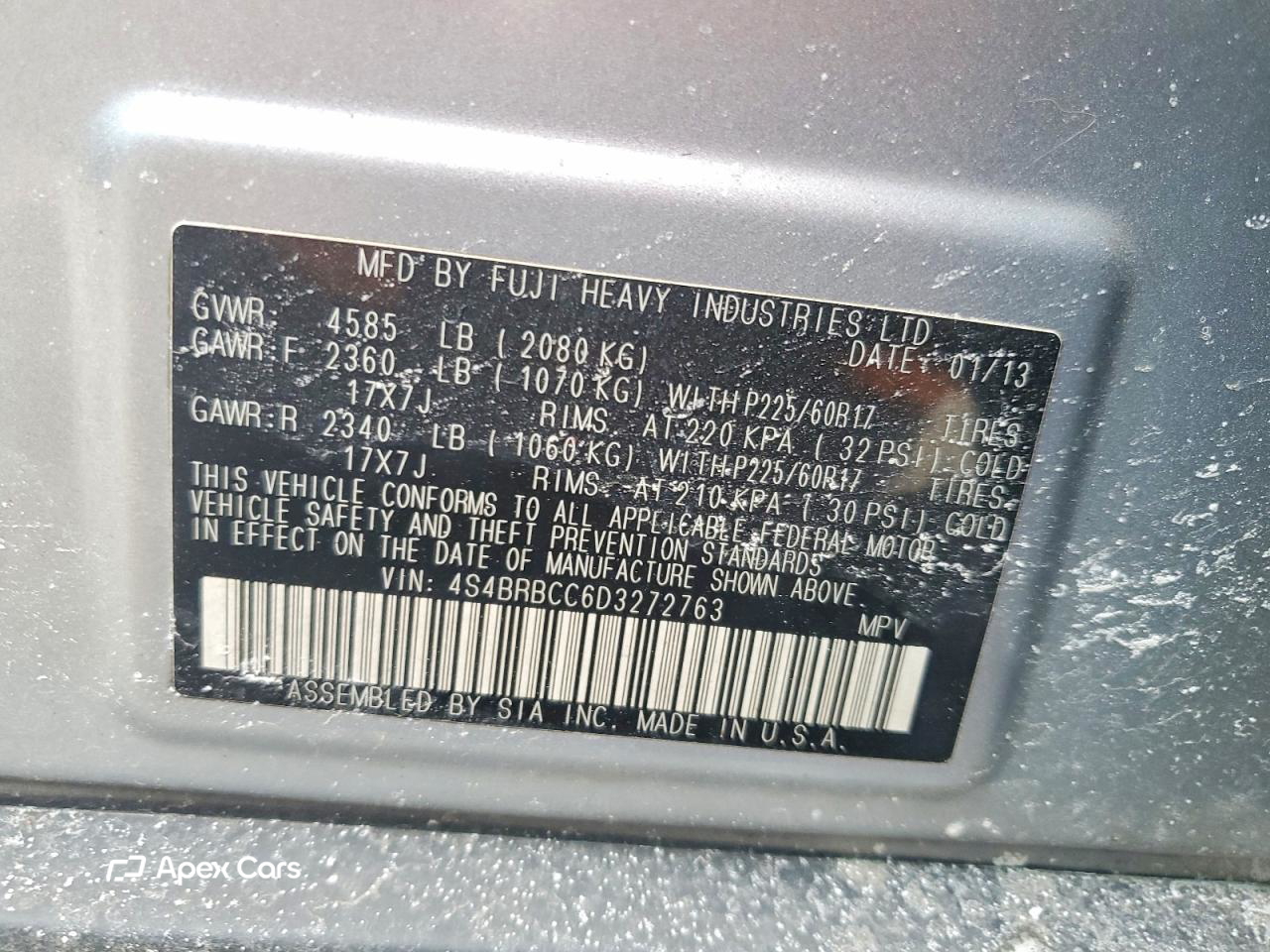 Subaru Outback 2013
