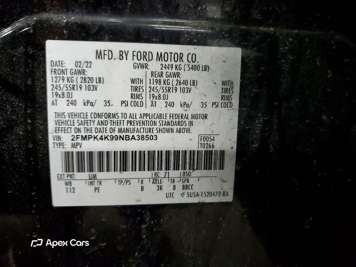 Ford Edge 2022