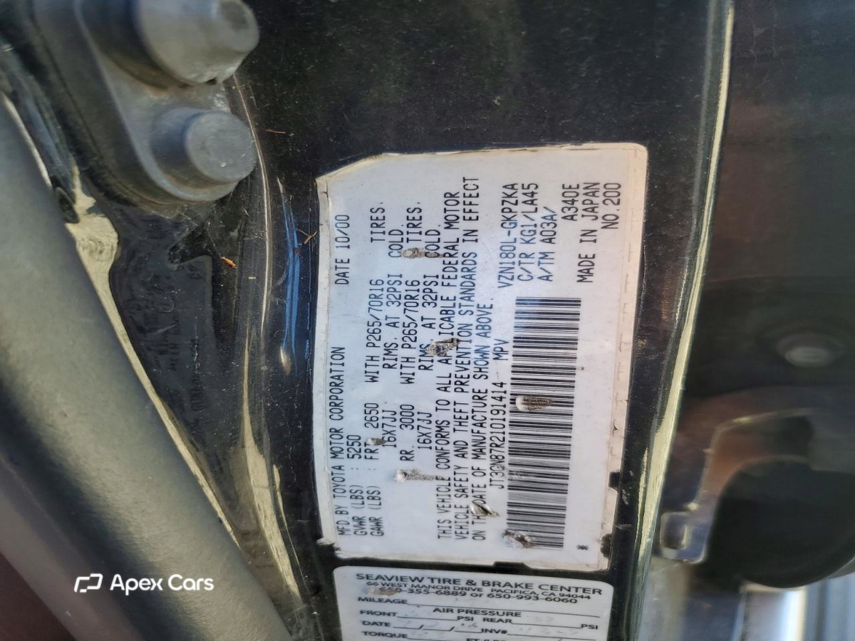Toyota 4Runner 2001
