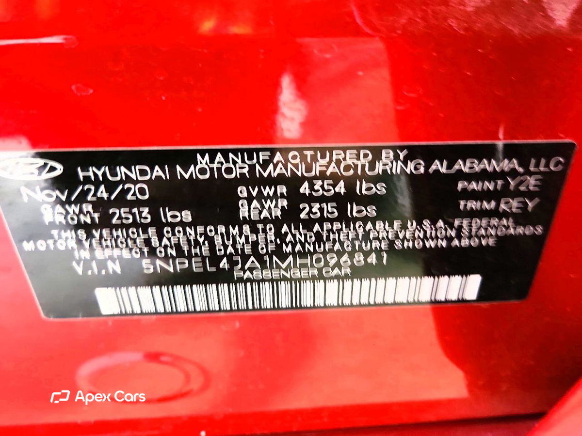 Hyundai Sonata 2021