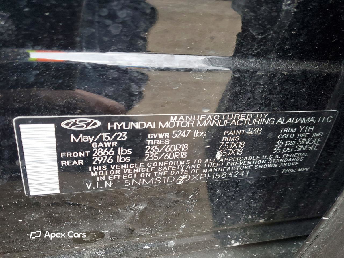 Hyundai Santa Fe 2023