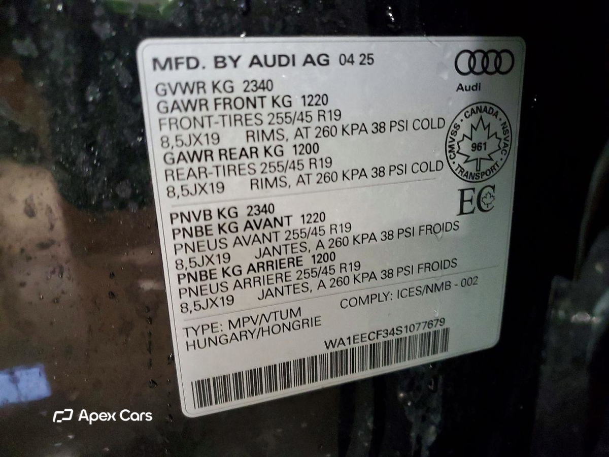 Audi Q3 2025