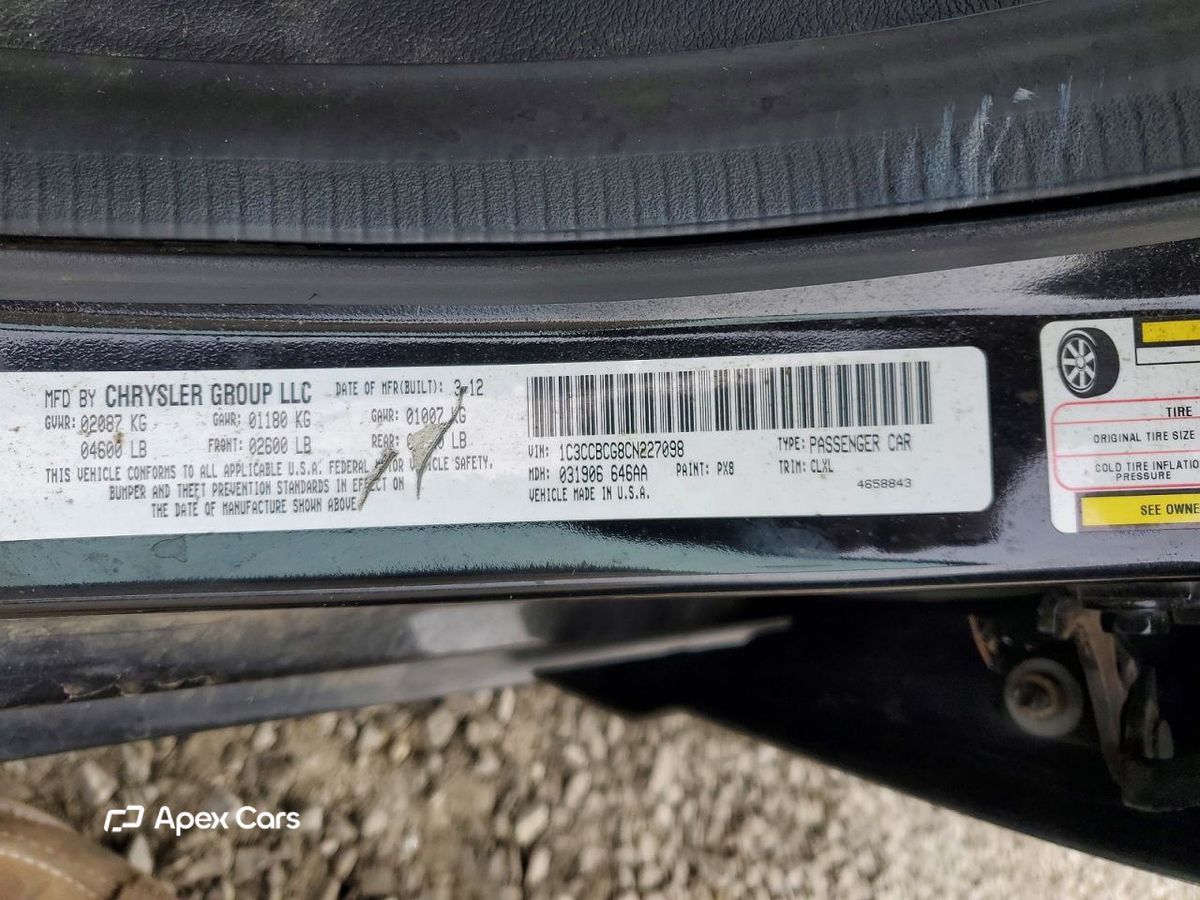 Chrysler 200 2012