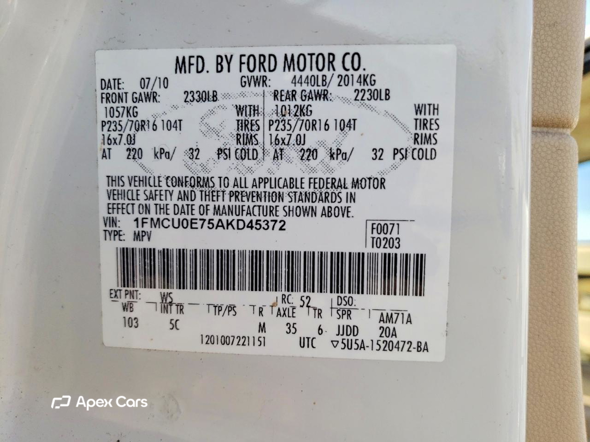 Ford Escape 2010