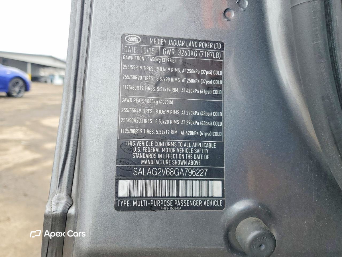 Land Rover LR4 2016