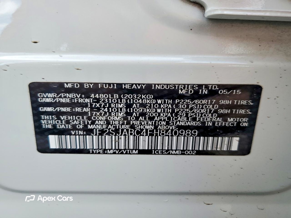 Subaru Forester 2015