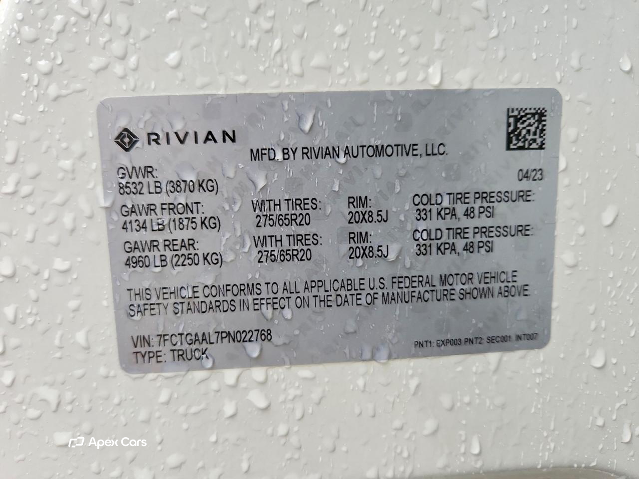 Rivian R1T 2023