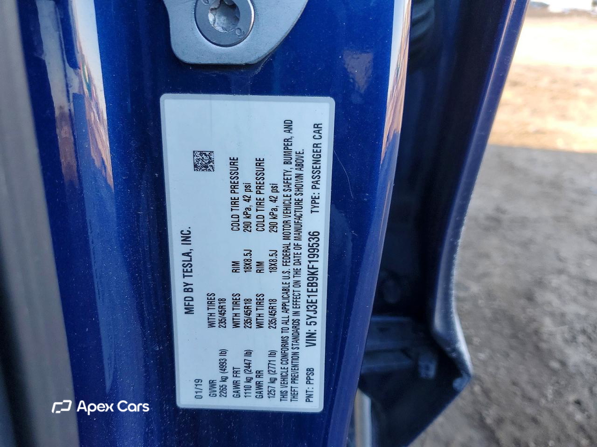 Tesla Model 3 2019