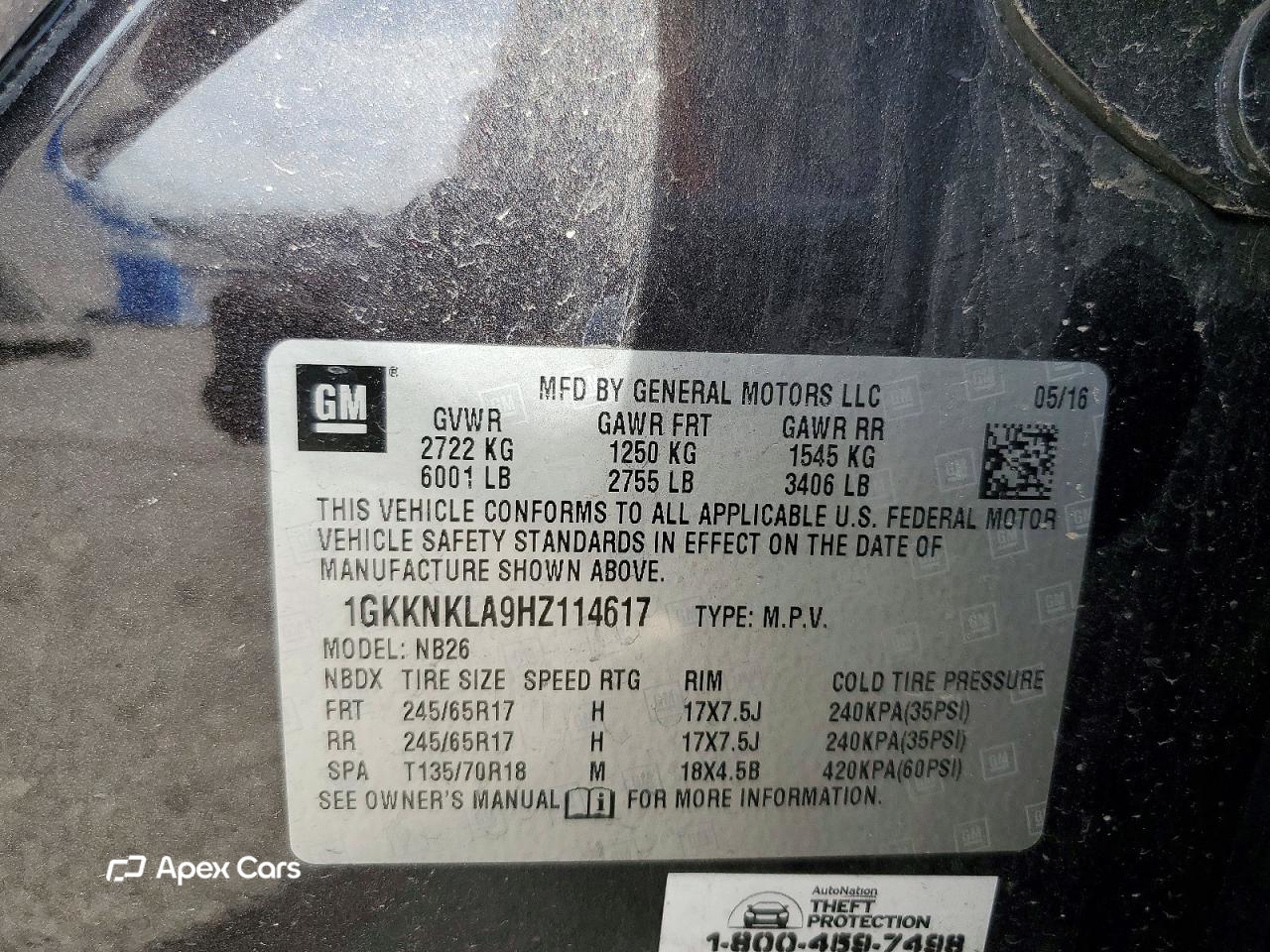 GMC Acadia 2017