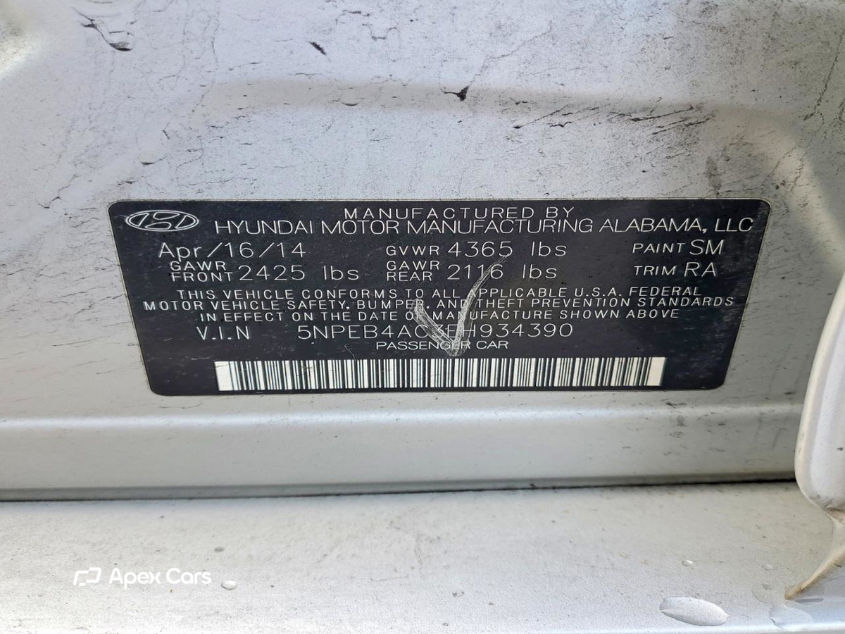Hyundai Sonata 2014