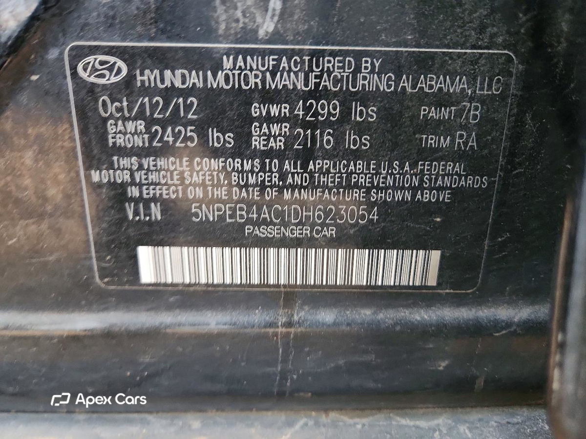 Hyundai Sonata 2013